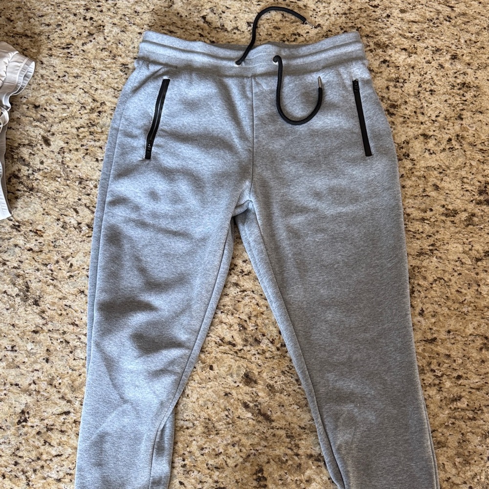 Men's Gray Jogger Sweatpants